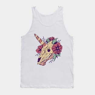 unicorn Skull Tank Top